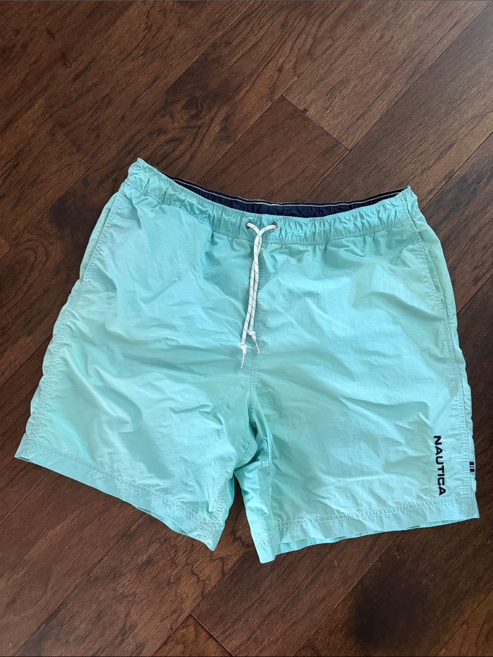 Nautica Men’s Mint Green Swim Trunks